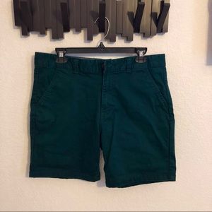 RSQ Twill Teal Blue Mens Chino Shorts